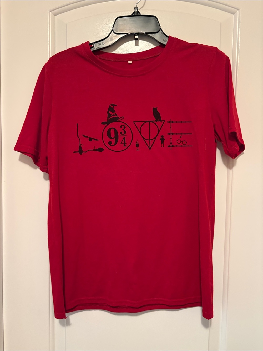 Harry Potter Classic Red Crewneck Tee